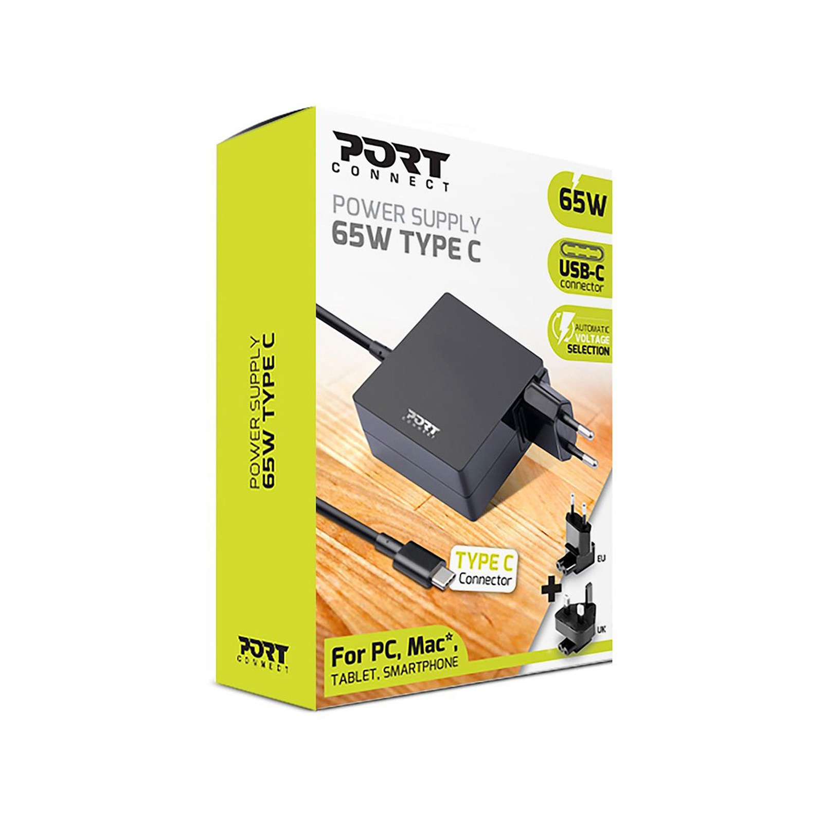 Port 65W USB-C AC Adapter - Forbtech
